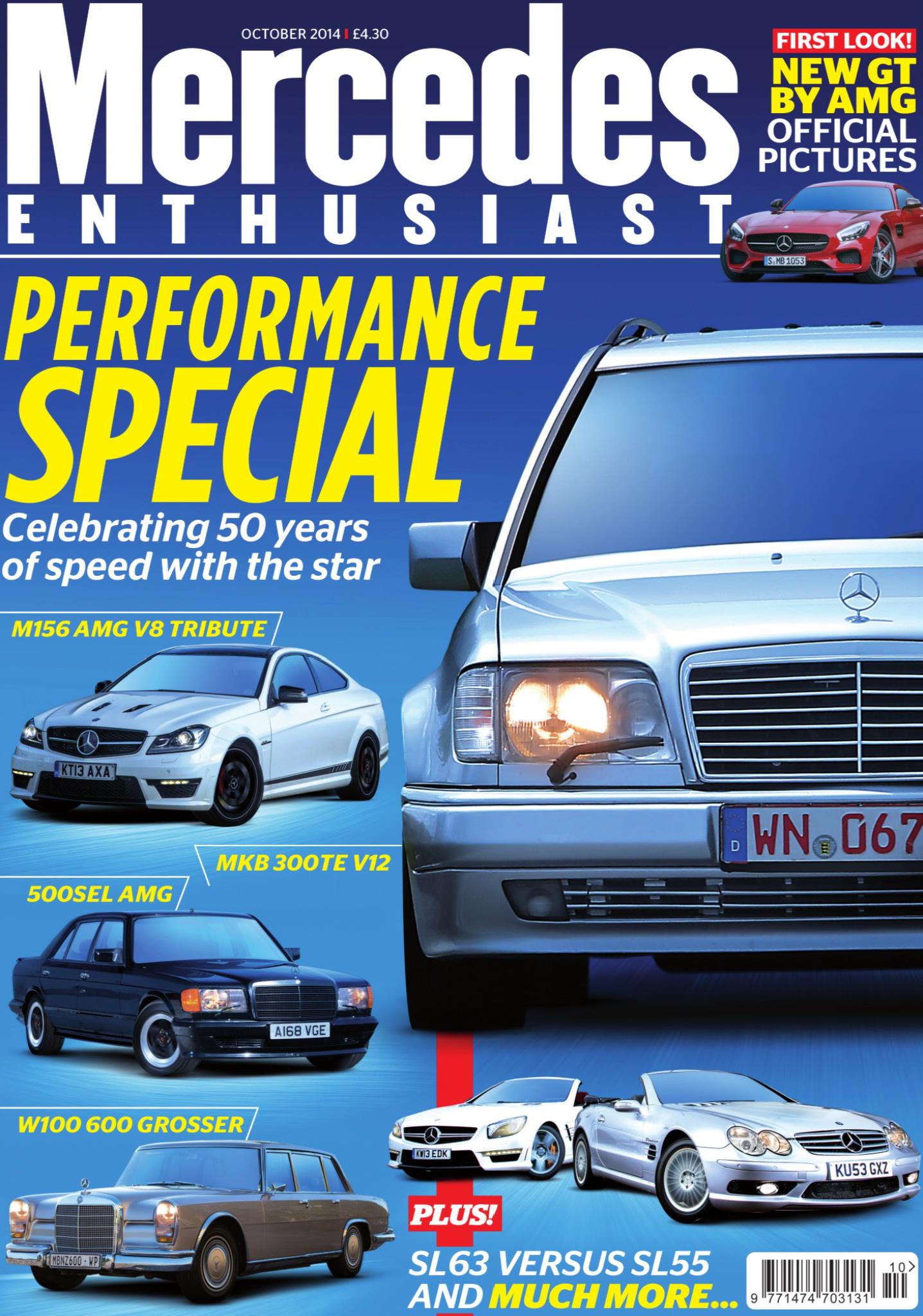 Журнал Mercedes enthusiast. october 2014